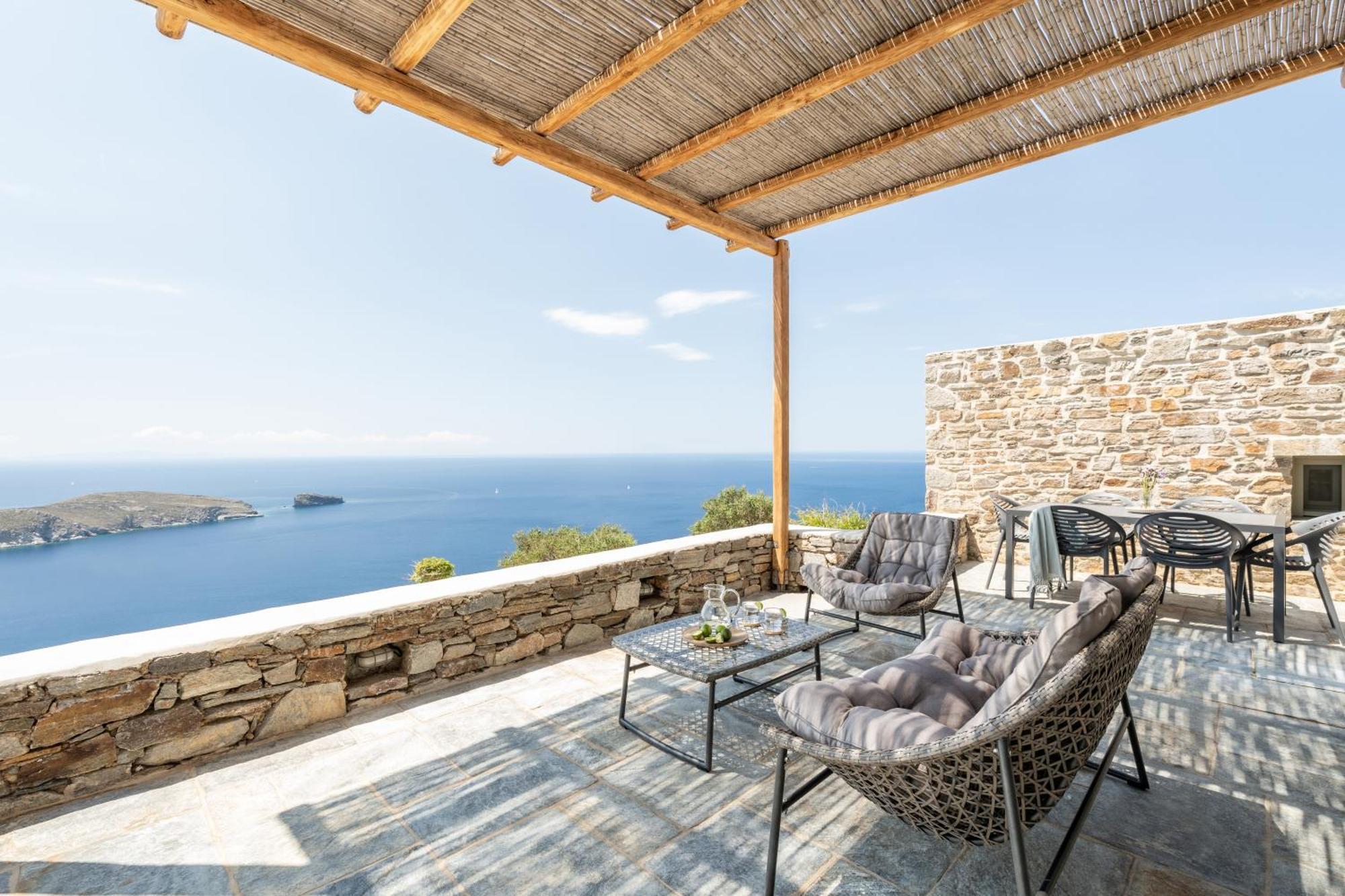 Ammoa Panorama Villa Sotiras Exterior photo